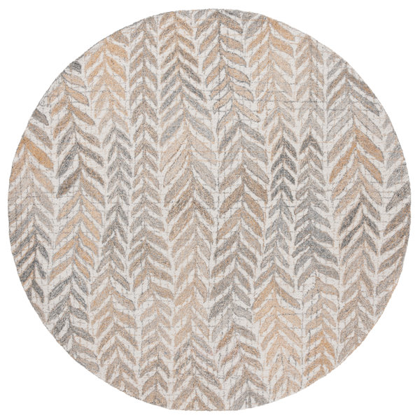 Dakota Fields Renewal 803 Area Rug In Beige / Grey Wayfair